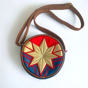 Disney Captain Marvel Crossbody Bag